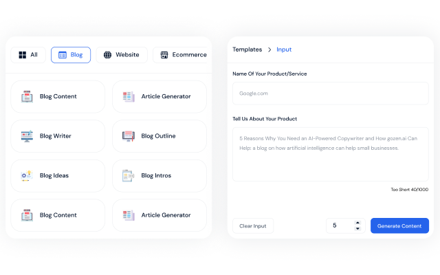 GoZen Content.AI chrome谷歌浏览器插件_扩展第2张截图