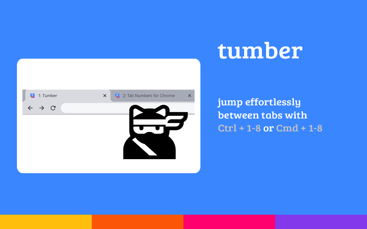 Tumber - Tab Numbers for Google Chrome™ chrome谷歌浏览器插件_扩展第3张截图