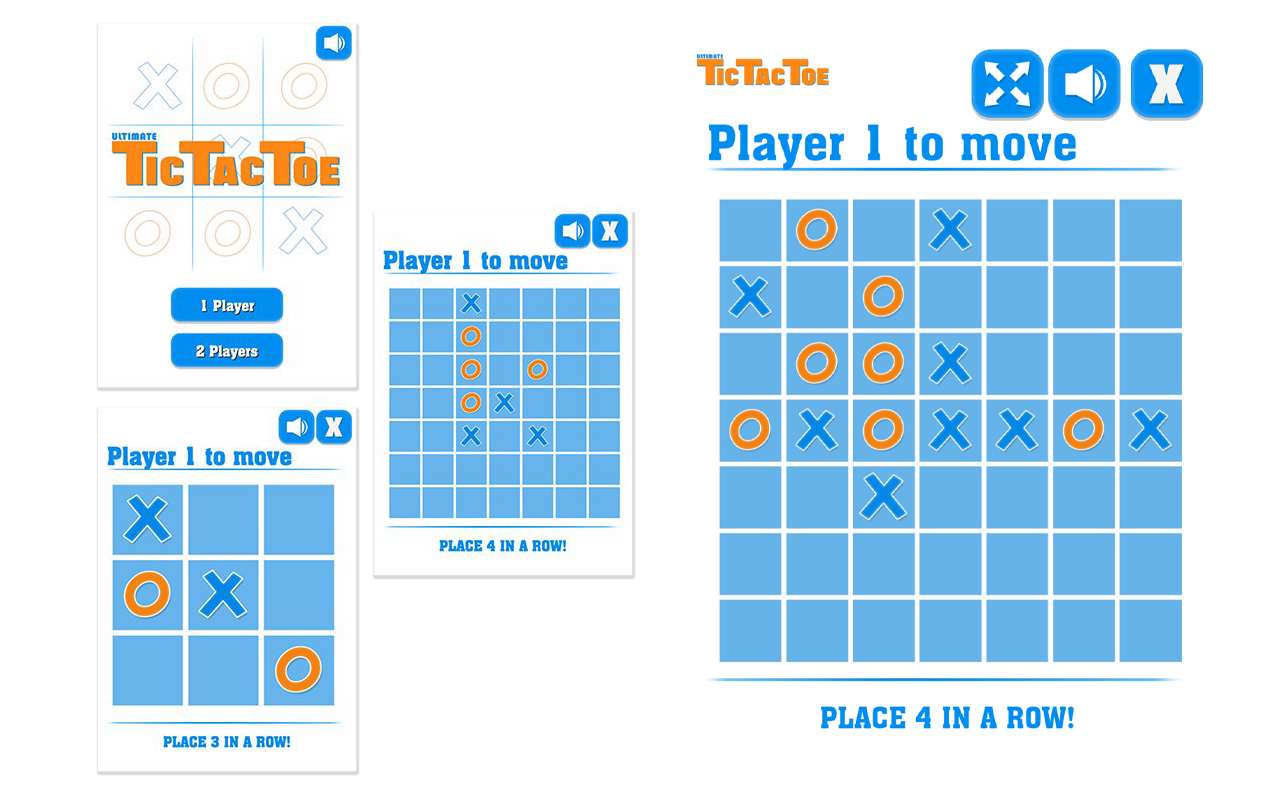 Tic Tac Toe on Chrome chrome谷歌浏览器插件_扩展第2张截图