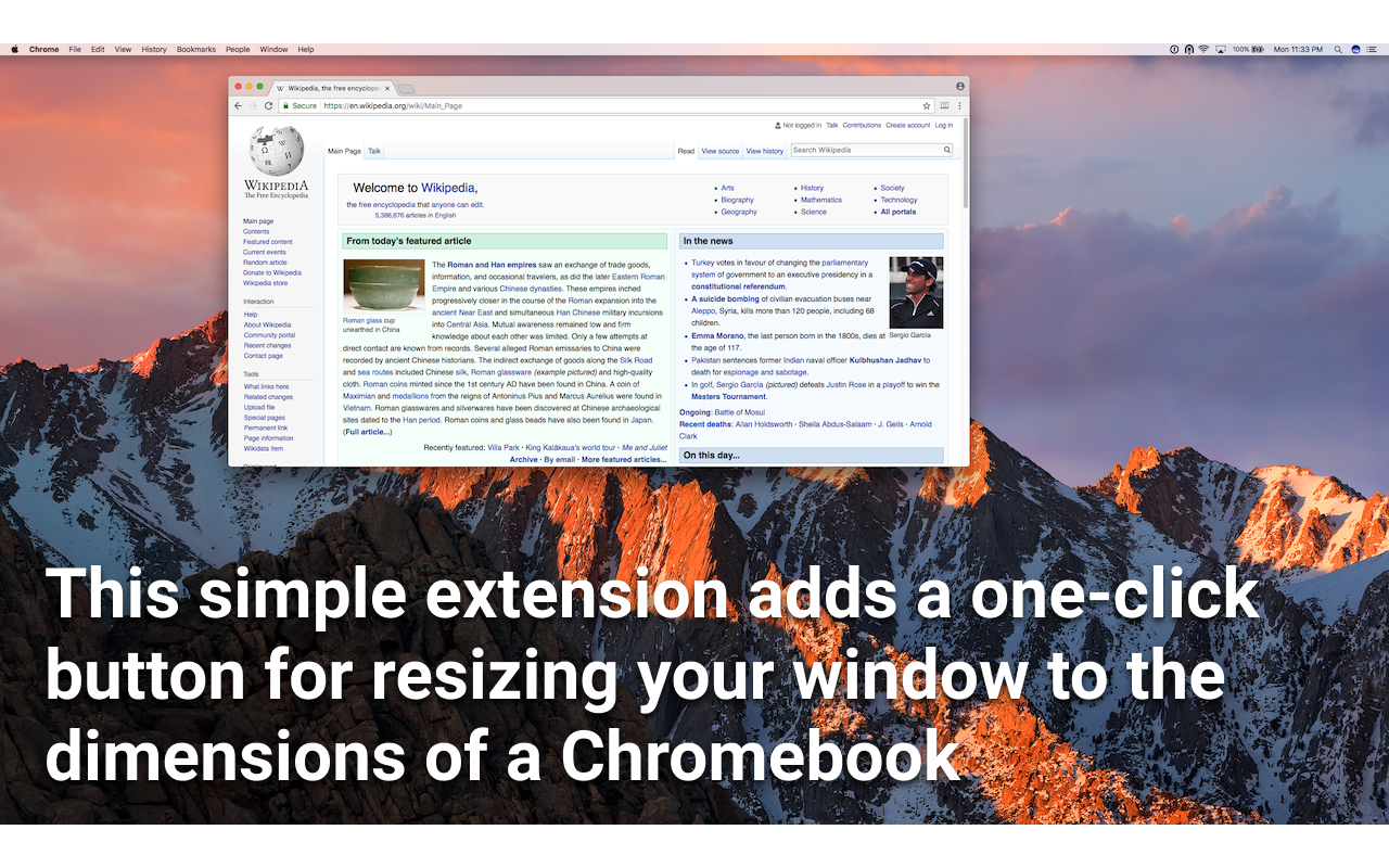 Chromebook Simulator chrome谷歌浏览器插件_扩展第1张截图