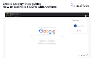 Archbee: Create Step-by-Step Guides & SOPs chrome谷歌浏览器插件_扩展第4张截图