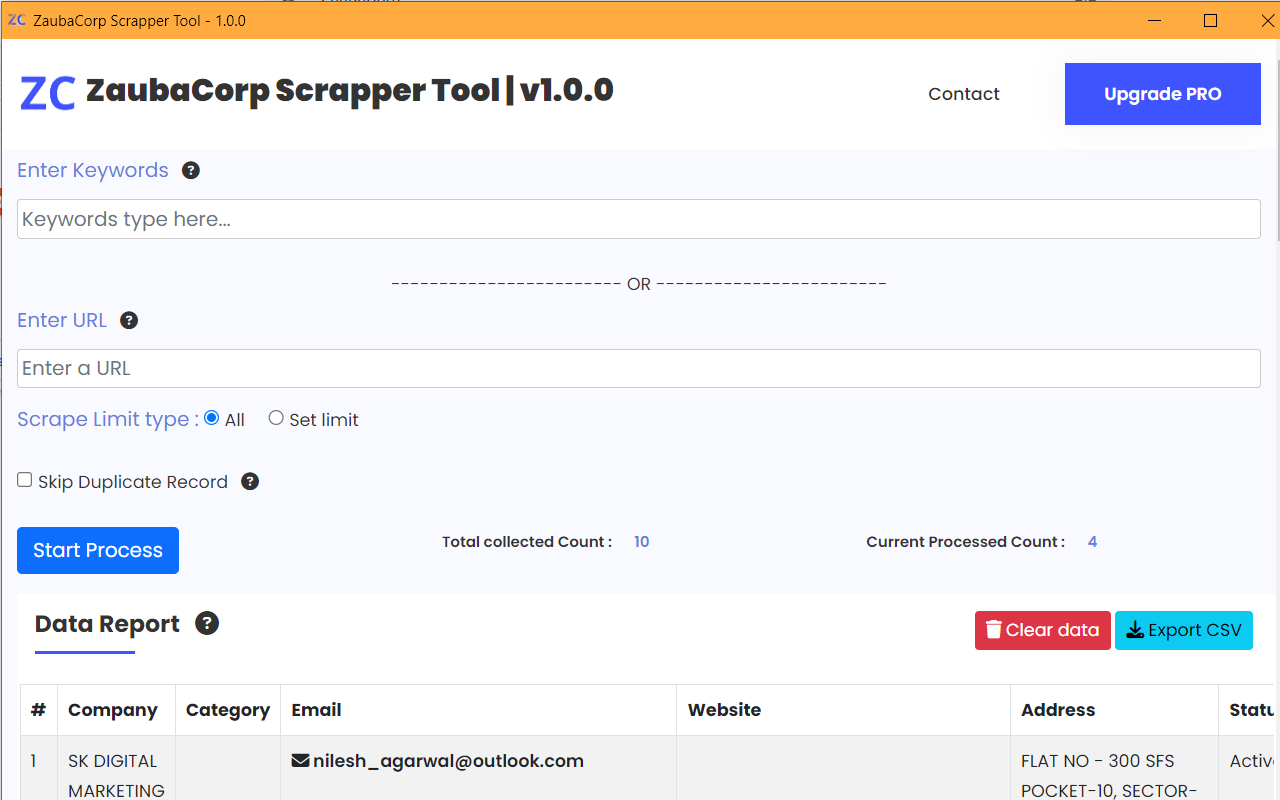 ZaubaCorp Scrapper Tool chrome谷歌浏览器插件_扩展第6张截图
