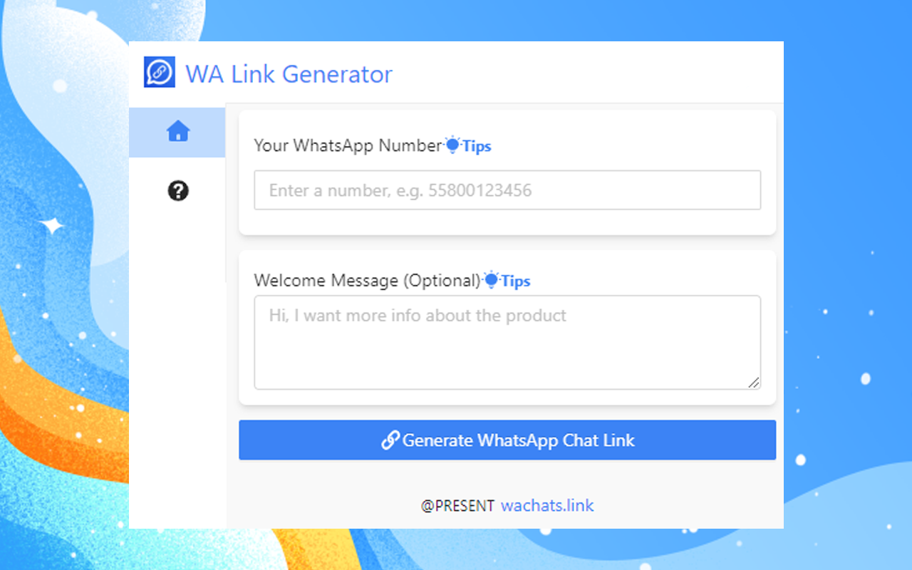 WA Link Generator chrome谷歌浏览器插件_扩展第1张截图