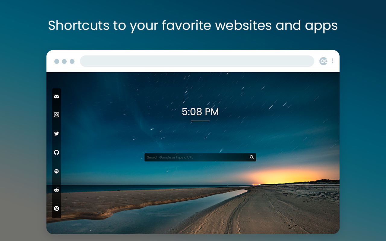 Unlimited New Tab - Custom Chrome Start page chrome谷歌浏览器插件_扩展第1张截图