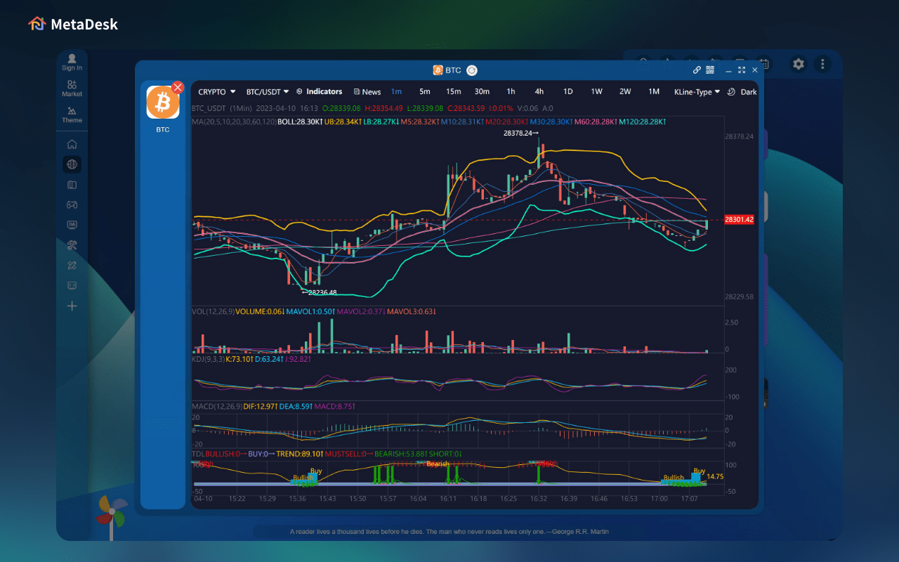 MetaDesk - 超级炫酷的支持chatGPT、Metamask、Web3的AI新标签页 chrome谷歌浏览器插件_扩展第5张截图