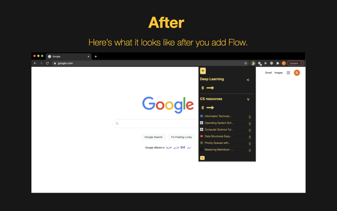 Flow (Tab Saver) chrome谷歌浏览器插件_扩展第1张截图
