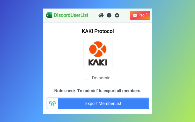 Discord User List Exporter chrome谷歌浏览器插件_扩展第1张截图