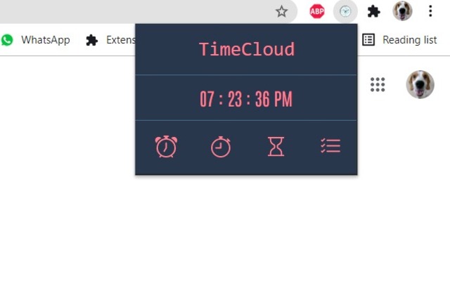 TimeCloud chrome谷歌浏览器插件_扩展第4张截图