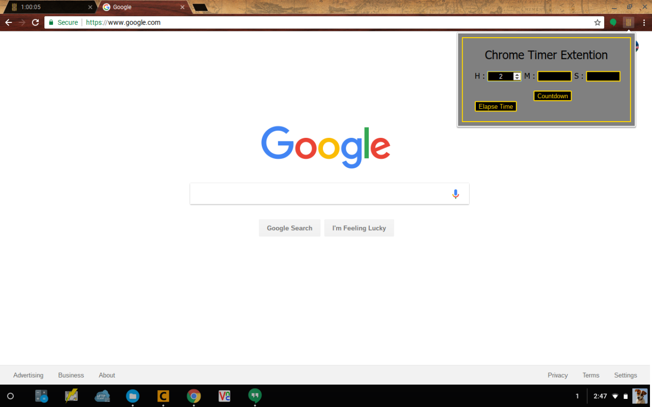 Timer chrome谷歌浏览器插件_扩展第2张截图
