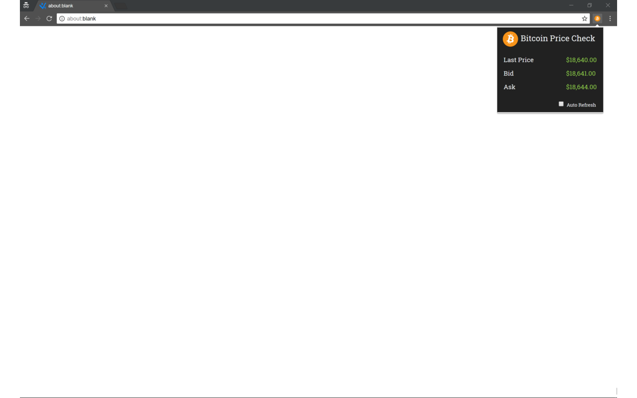 BTC Price Check chrome谷歌浏览器插件_扩展第1张截图
