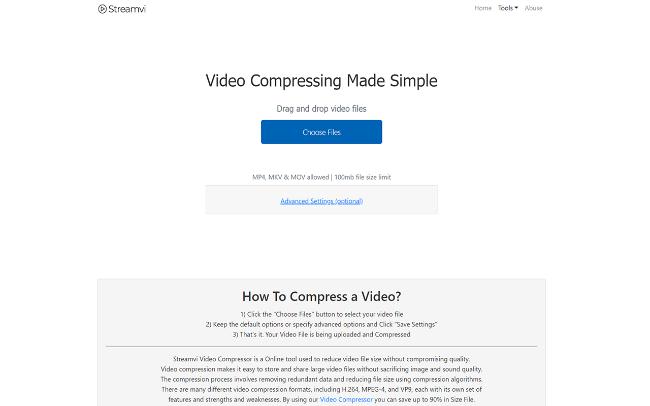 Video Compressor - Reduce size of your Video chrome谷歌浏览器插件_扩展第1张截图