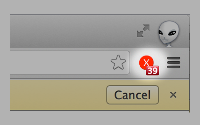 Errator chrome谷歌浏览器插件_扩展第2张截图