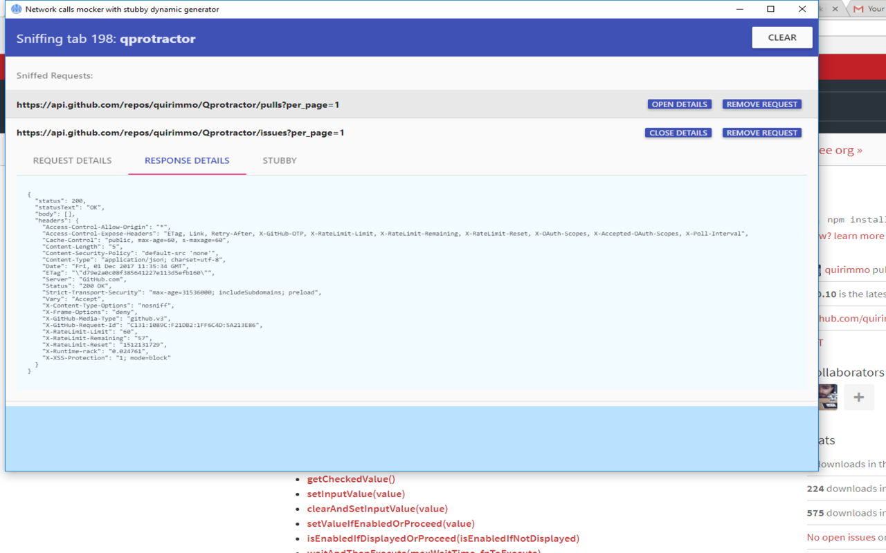 Network Calls Mocker Stubby Generator chrome谷歌浏览器插件_扩展第1张截图