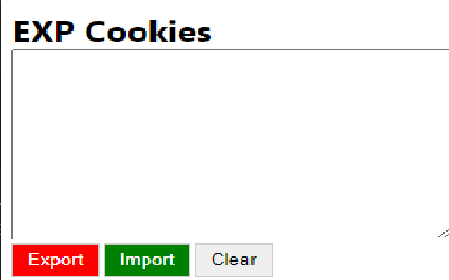 EXP Cookies Tool chrome谷歌浏览器插件_扩展第1张截图