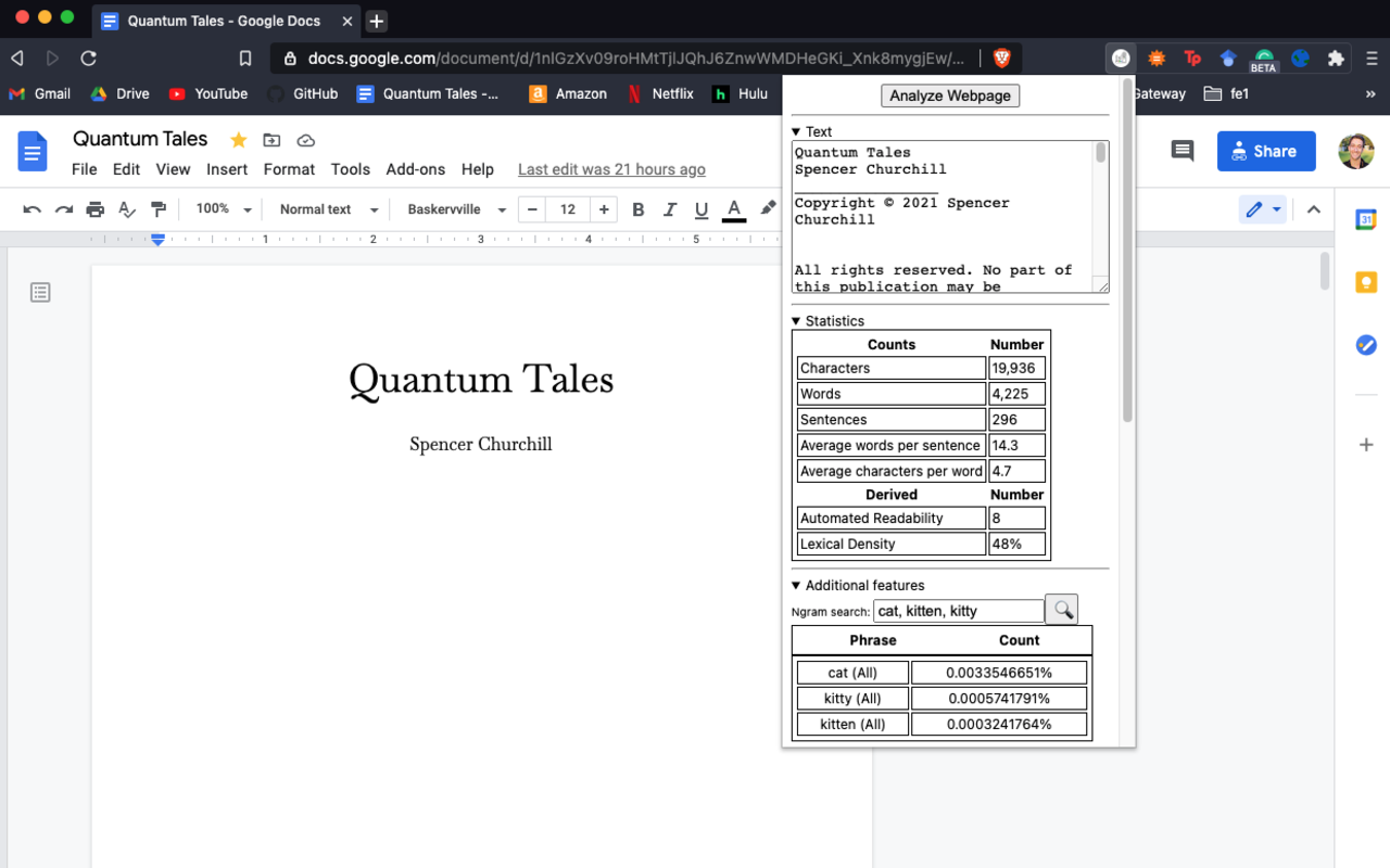 Writest chrome谷歌浏览器插件_扩展第2张截图