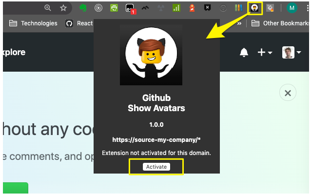 Github Show Avatar chrome谷歌浏览器插件_扩展第7张截图