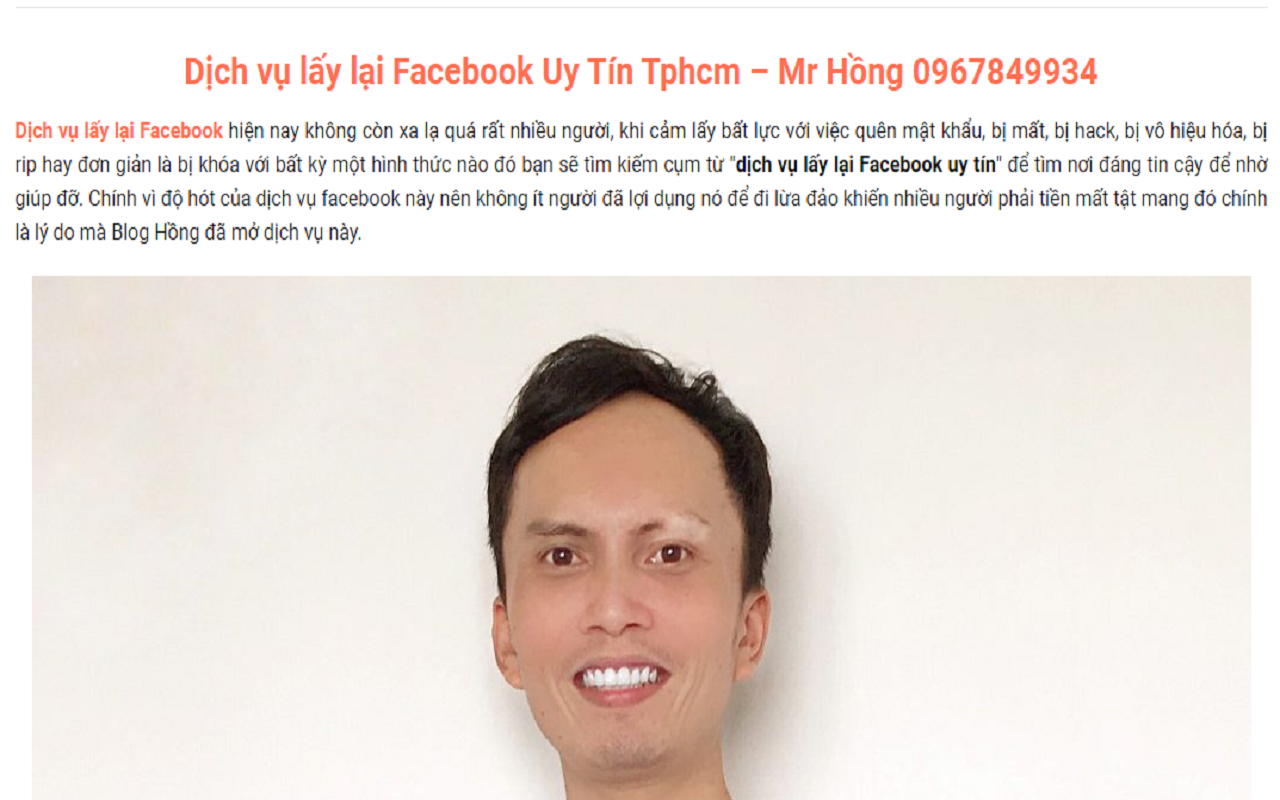 Dịch vụ mở khóa Facebook Uy Tín 0967849934 chrome谷歌浏览器插件_扩展第1张截图