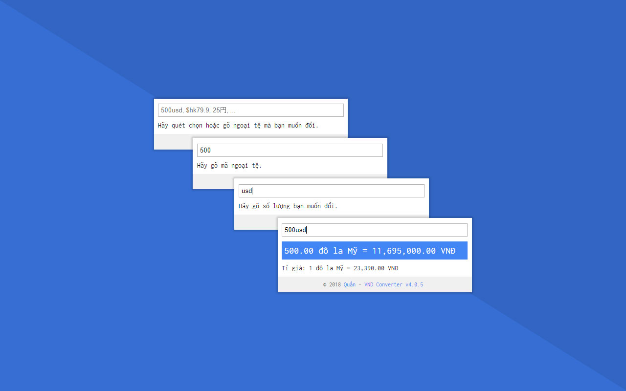 VND Converter chrome谷歌浏览器插件_扩展第2张截图