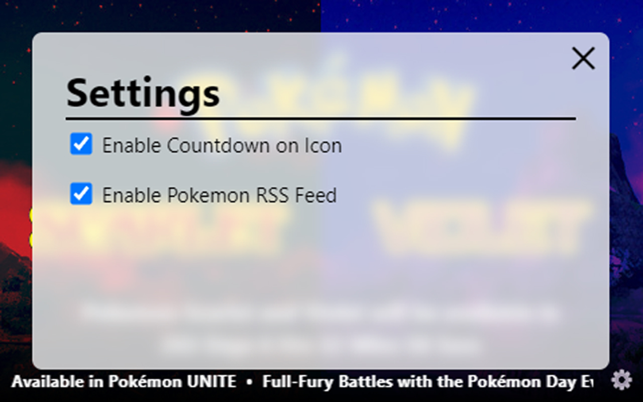 Pokemon Countdown Timer chrome谷歌浏览器插件_扩展第2张截图