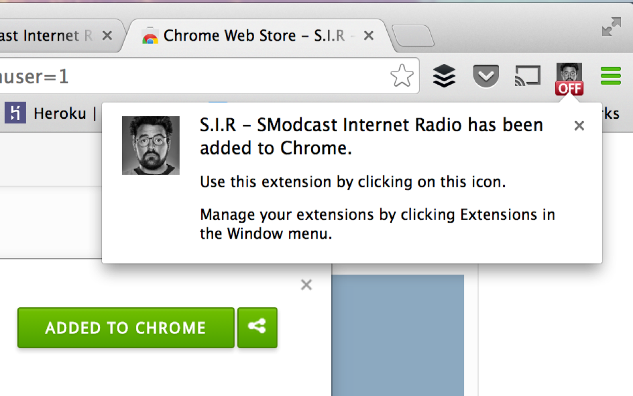 S.I.R - SModcast Internet Radio chrome谷歌浏览器插件_扩展第1张截图