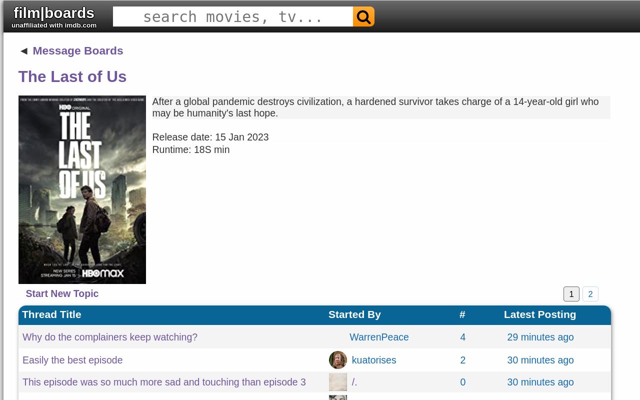 Forum Addon for IMDb chrome谷歌浏览器插件_扩展第2张截图