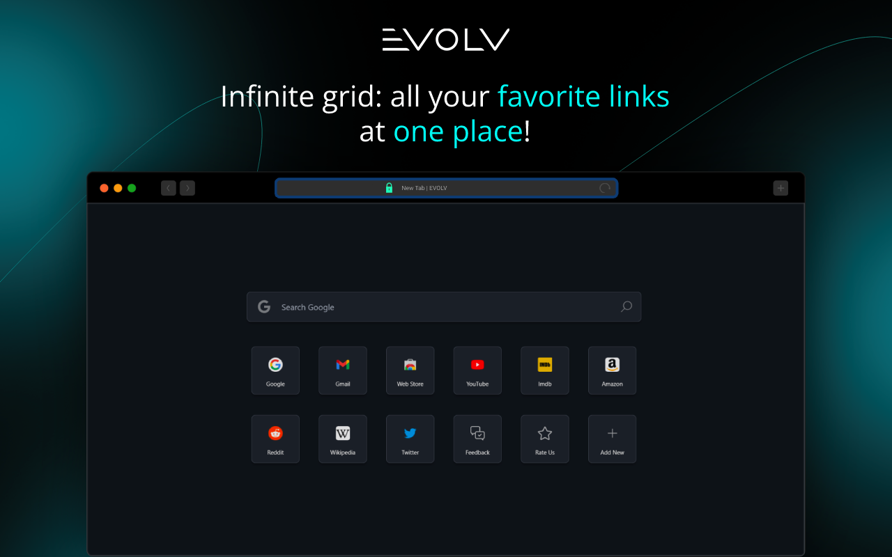 EVOLV | New Tab for Marketers chrome谷歌浏览器插件_扩展第2张截图