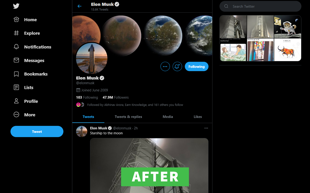 Clean Twitter chrome谷歌浏览器插件_扩展第1张截图
