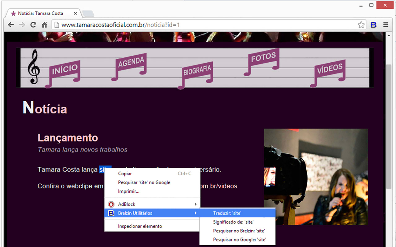 Brelzin Utilitários chrome谷歌浏览器插件_扩展第1张截图