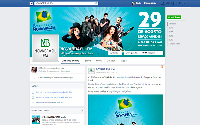 Radio Nova Brasil FM chrome谷歌浏览器插件_扩展第1张截图