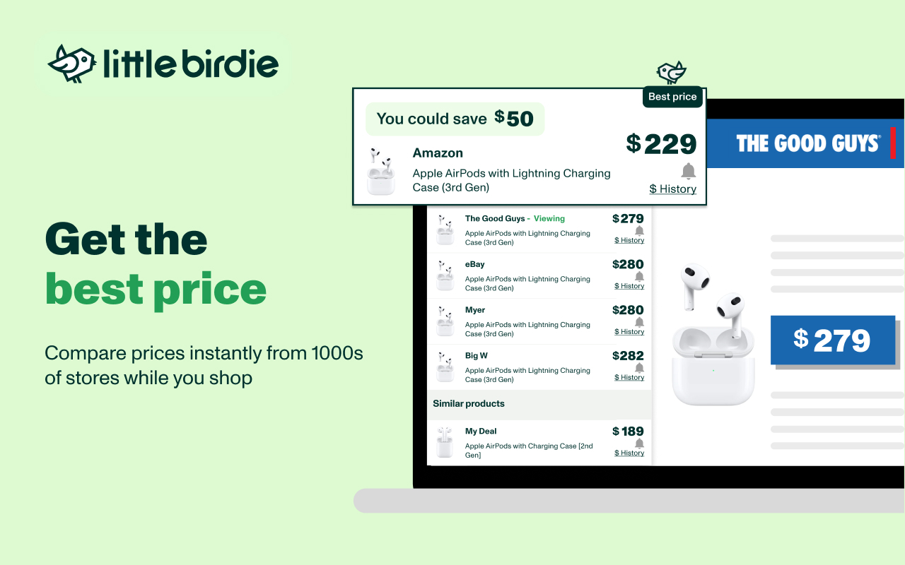 Little Birdie | Get the best price chrome谷歌浏览器插件_扩展第1张截图