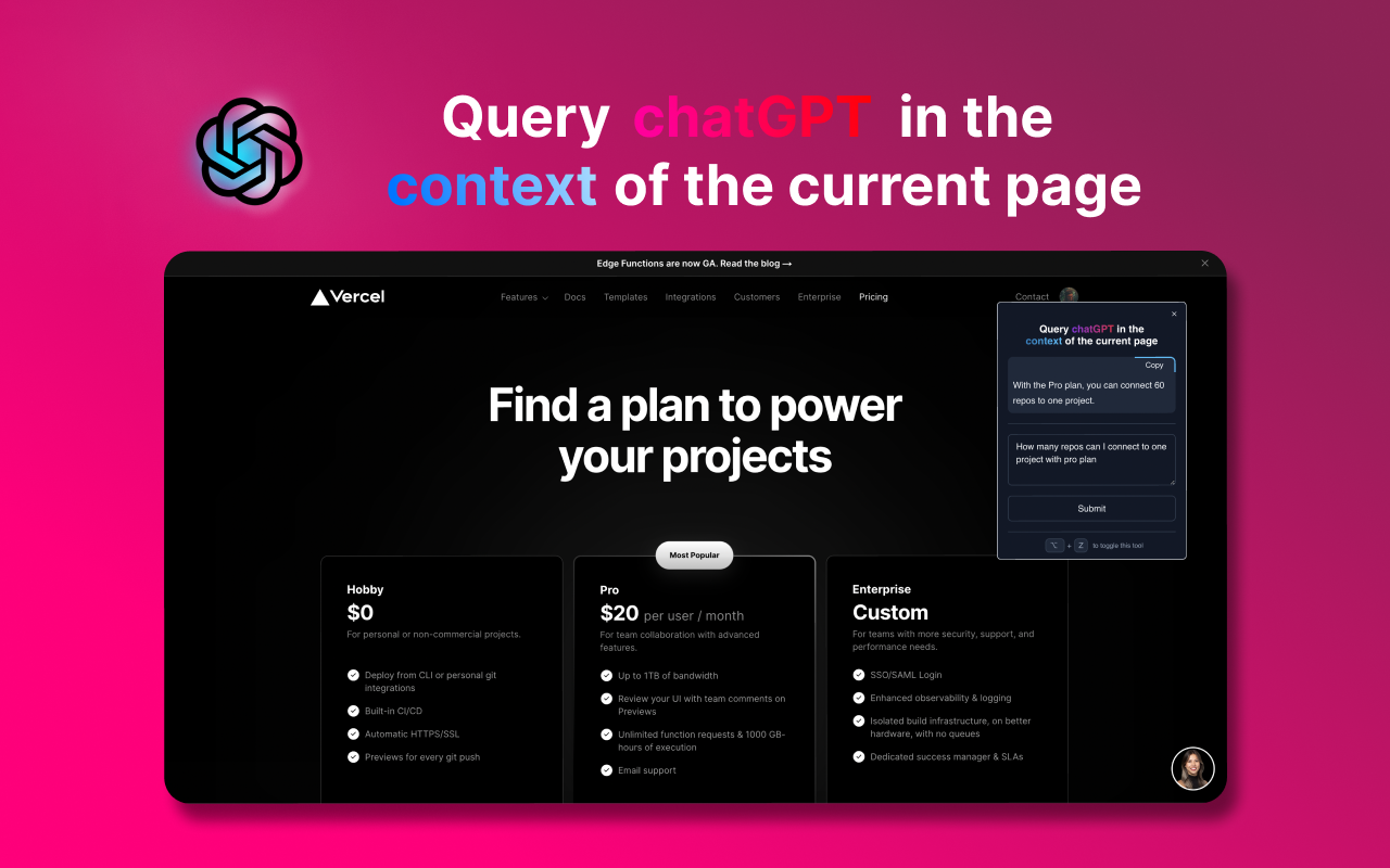 ChatGPThing chrome谷歌浏览器插件_扩展第4张截图