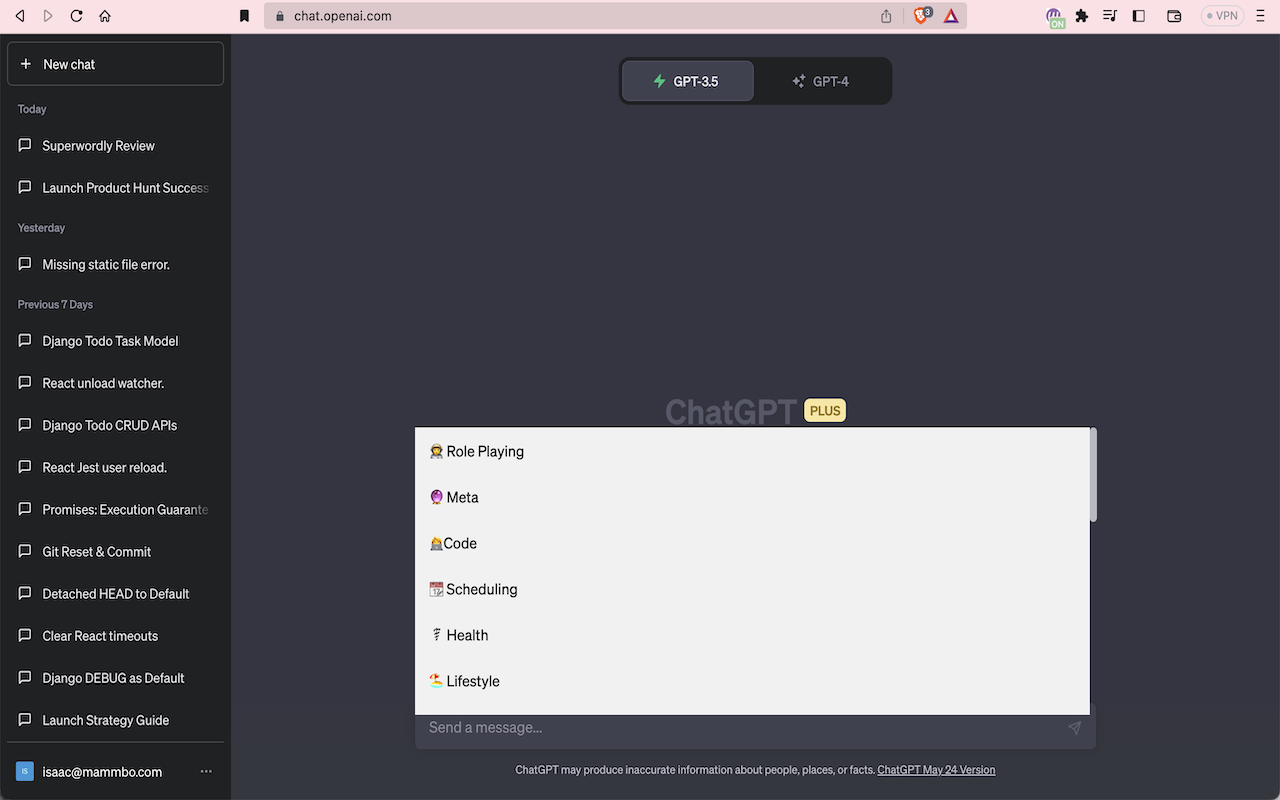 GPTMagicPrompts chrome谷歌浏览器插件_扩展第1张截图