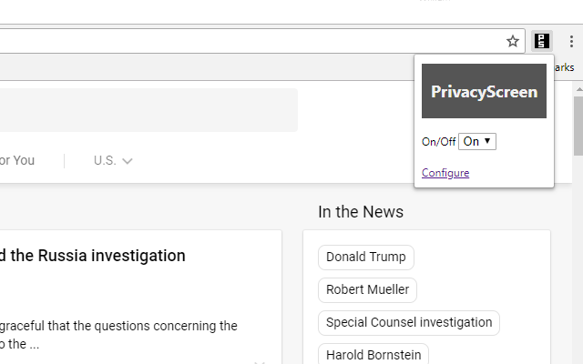 PrivacyScreen chrome谷歌浏览器插件_扩展第5张截图
