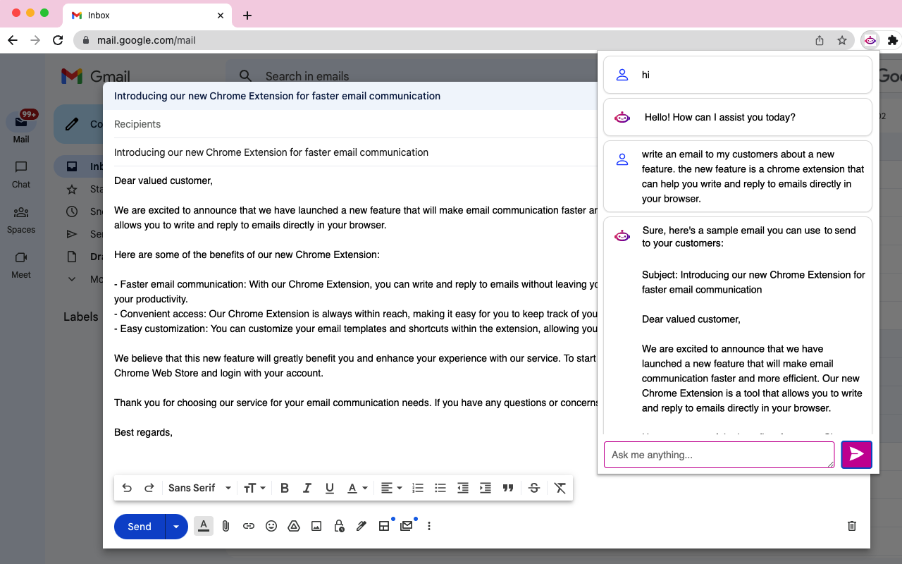 Wilfie AI chrome谷歌浏览器插件_扩展第1张截图