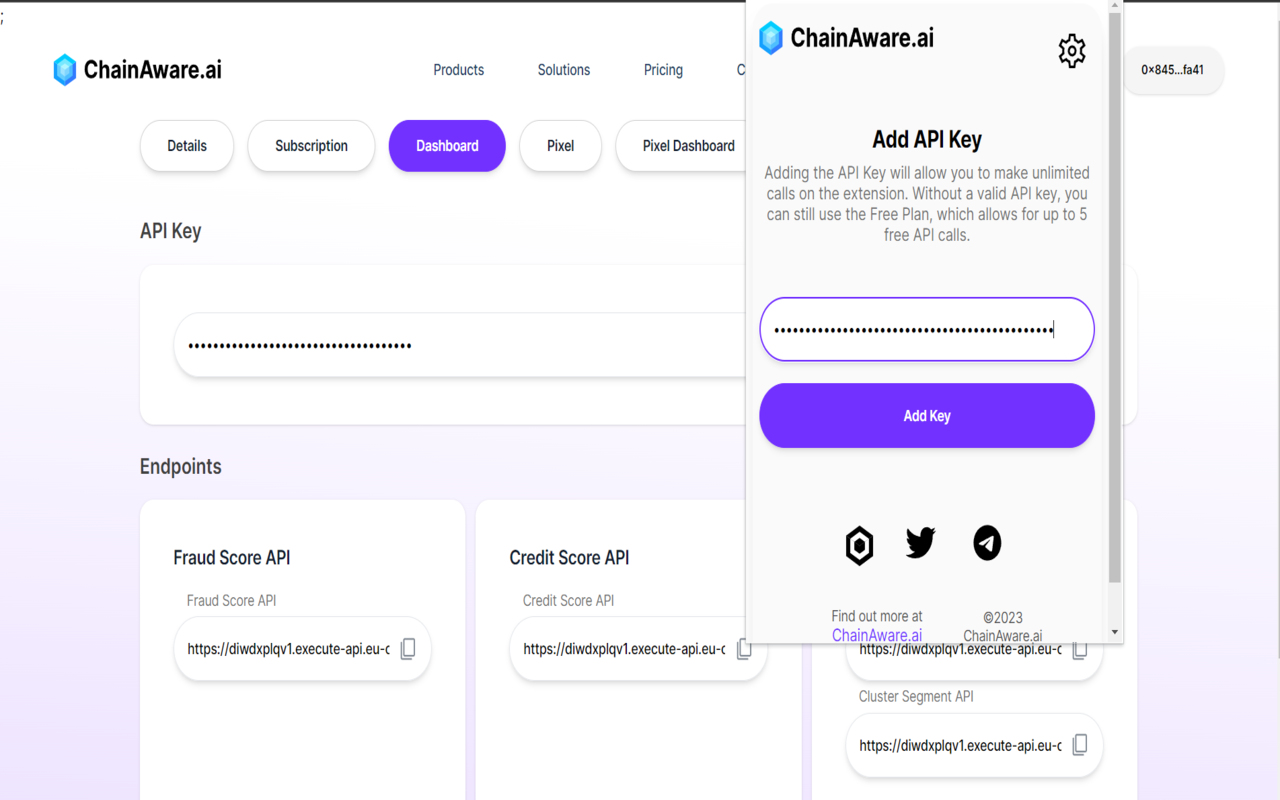 ChainAware.ai chrome谷歌浏览器插件_扩展第1张截图