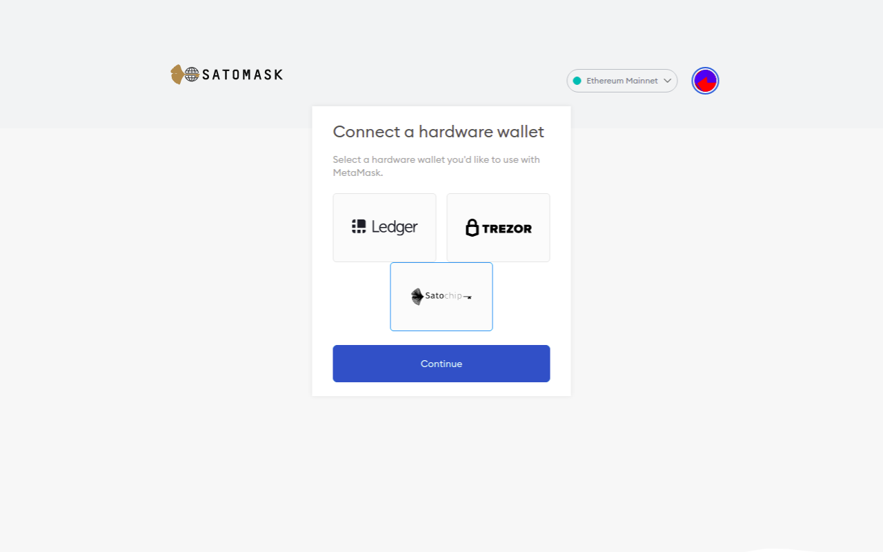 SatoMask chrome谷歌浏览器插件_扩展第5张截图