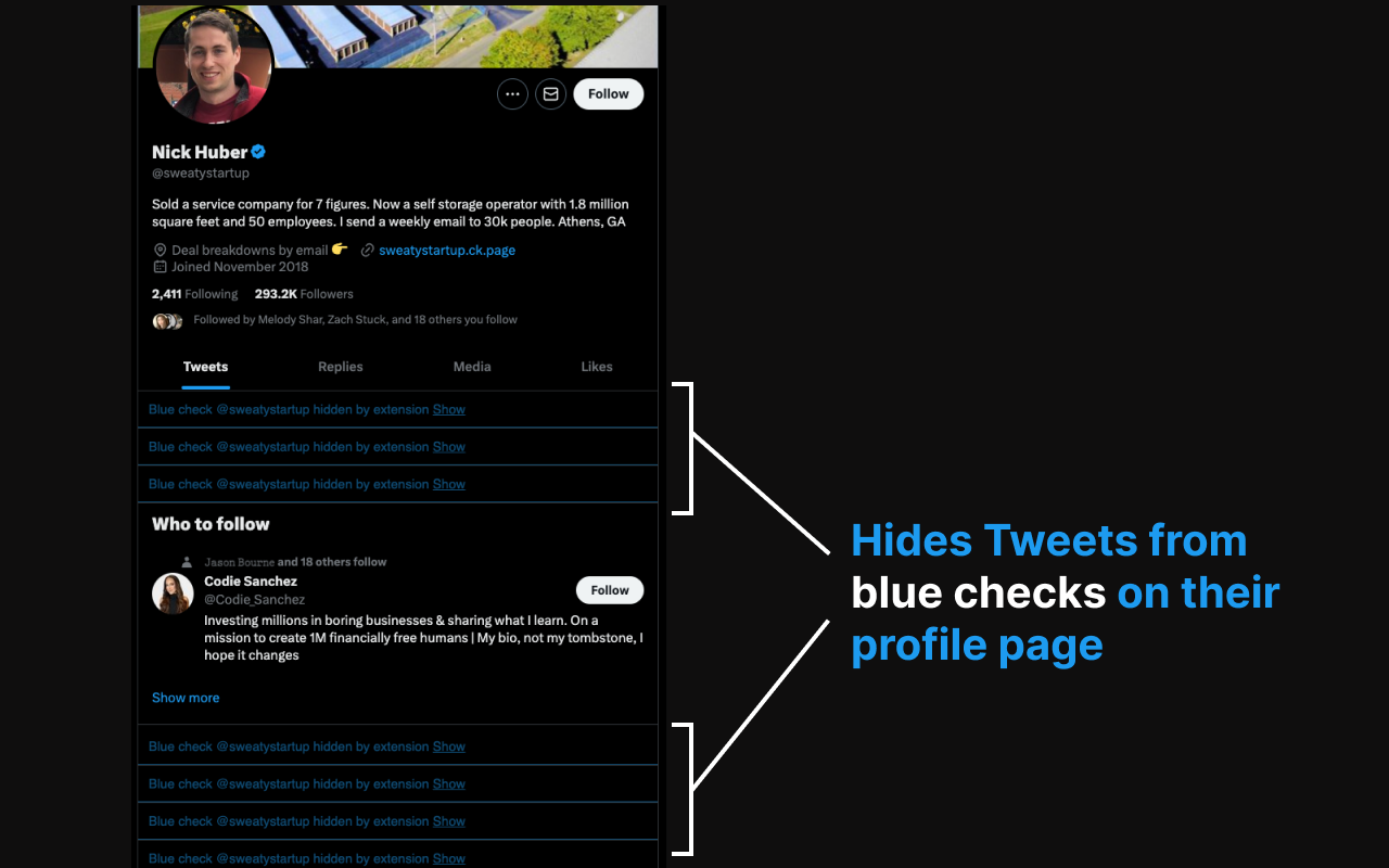 Blue Check Hider chrome谷歌浏览器插件_扩展第8张截图