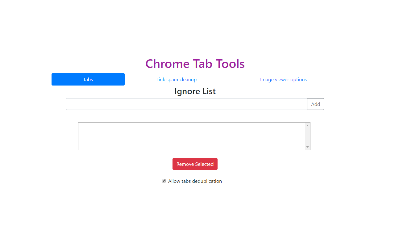 Chrome Tab Tools chrome谷歌浏览器插件_扩展第1张截图