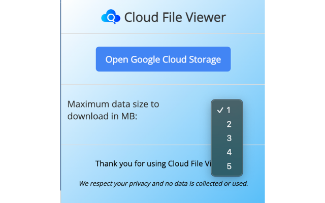 Cloud File Viewer chrome谷歌浏览器插件_扩展第4张截图