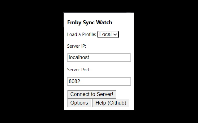 Emby Sync Watch chrome谷歌浏览器插件_扩展第2张截图