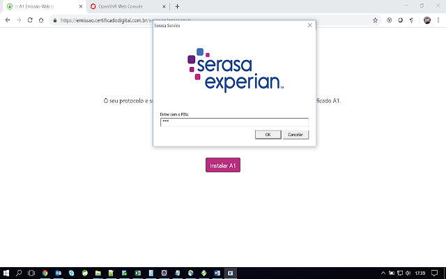 Serasa Experian - Certificado Digital chrome谷歌浏览器插件_扩展第1张截图