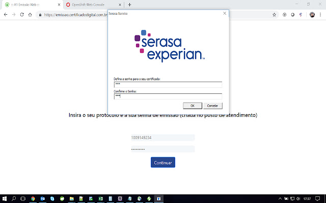 Serasa Experian - Certificado Digital chrome谷歌浏览器插件_扩展第2张截图