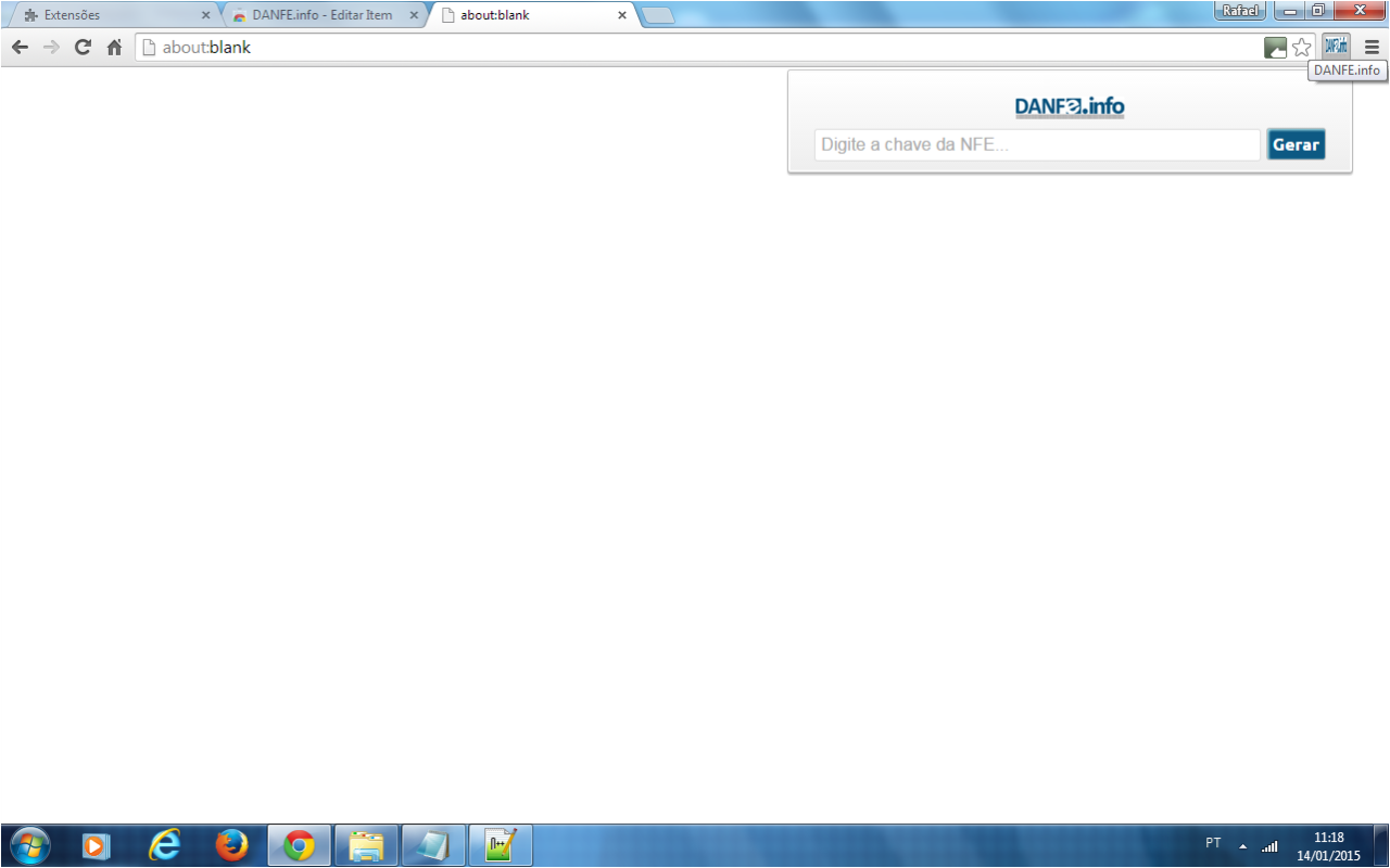 DANFE.info chrome谷歌浏览器插件_扩展第1张截图