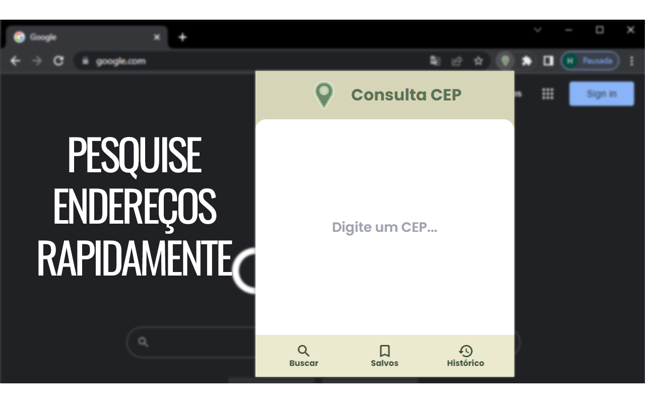 Consulta CEP chrome谷歌浏览器插件_扩展第1张截图