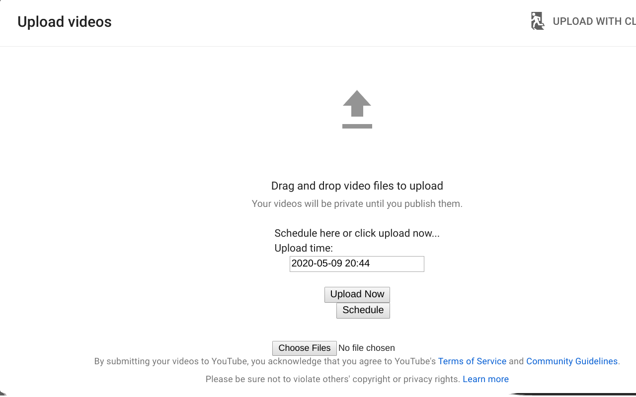 Youtube Upload Timer chrome谷歌浏览器插件_扩展第1张截图