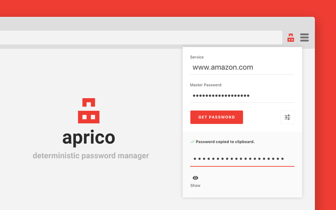 aprico: Free Password Manager chrome谷歌浏览器插件_扩展第1张截图