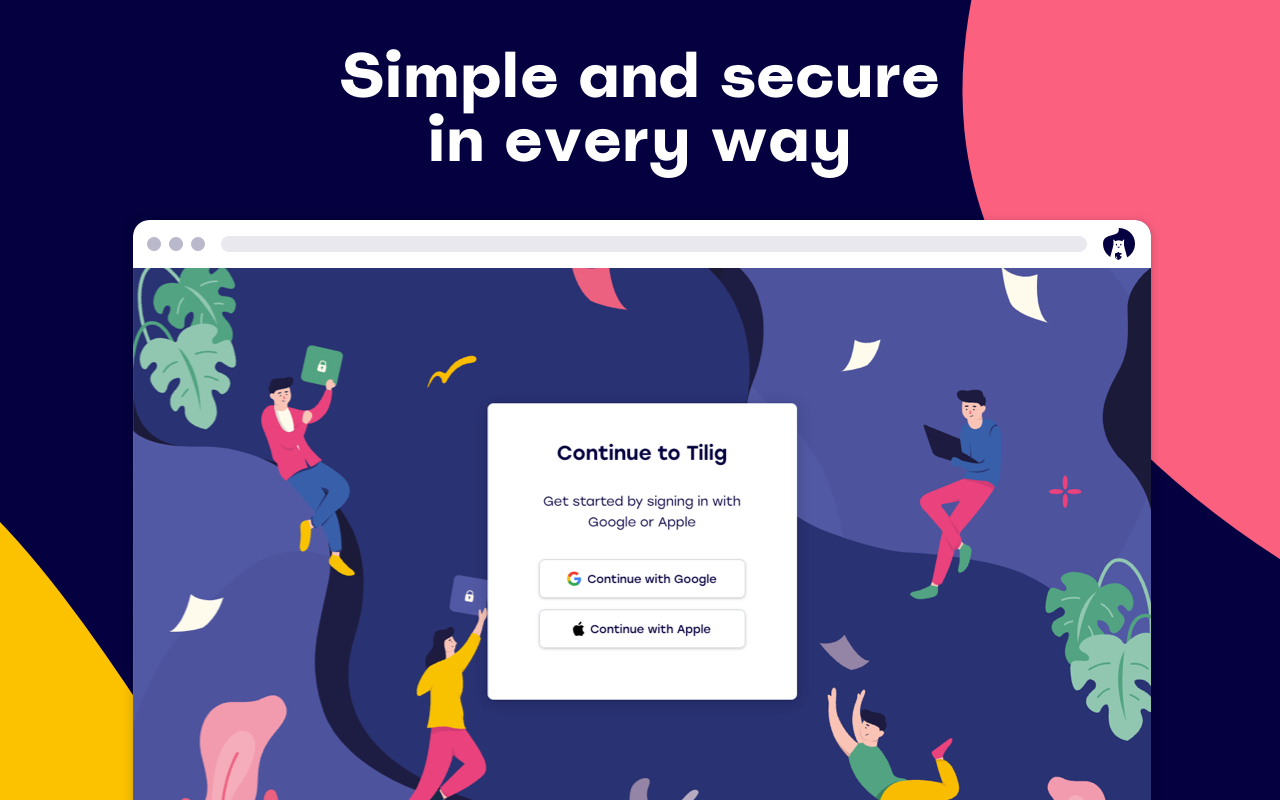 Tilig Password Manager chrome谷歌浏览器插件_扩展第3张截图
