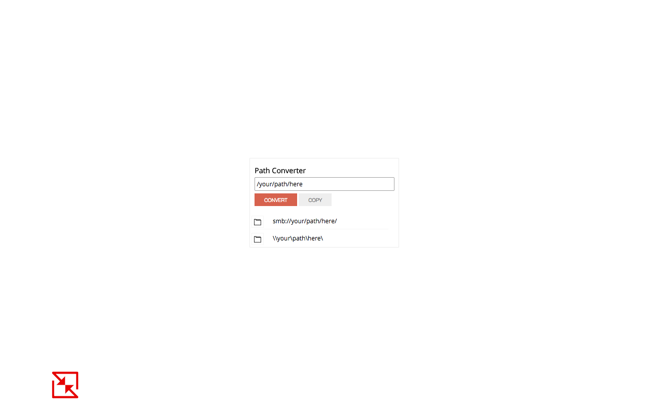 Path Converter chrome谷歌浏览器插件_扩展第1张截图
