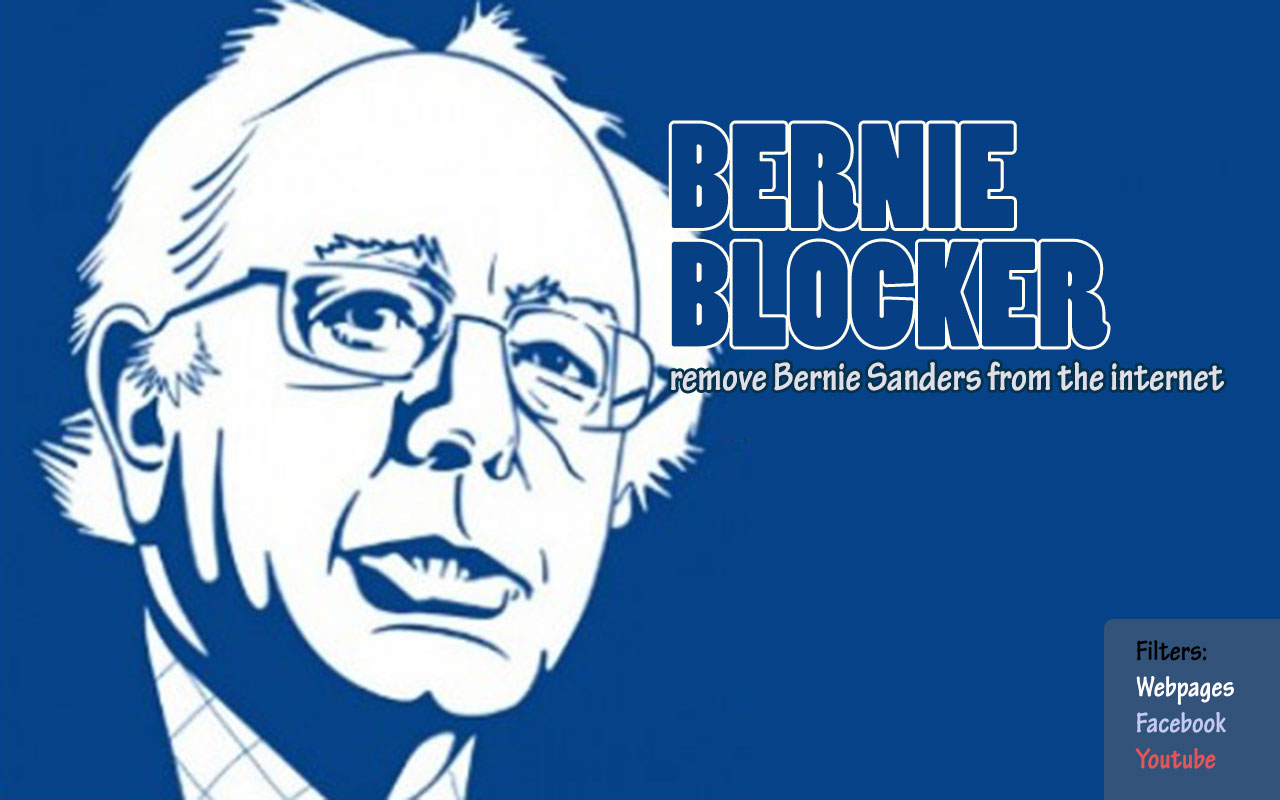 Bernie Blocker chrome谷歌浏览器插件_扩展第1张截图