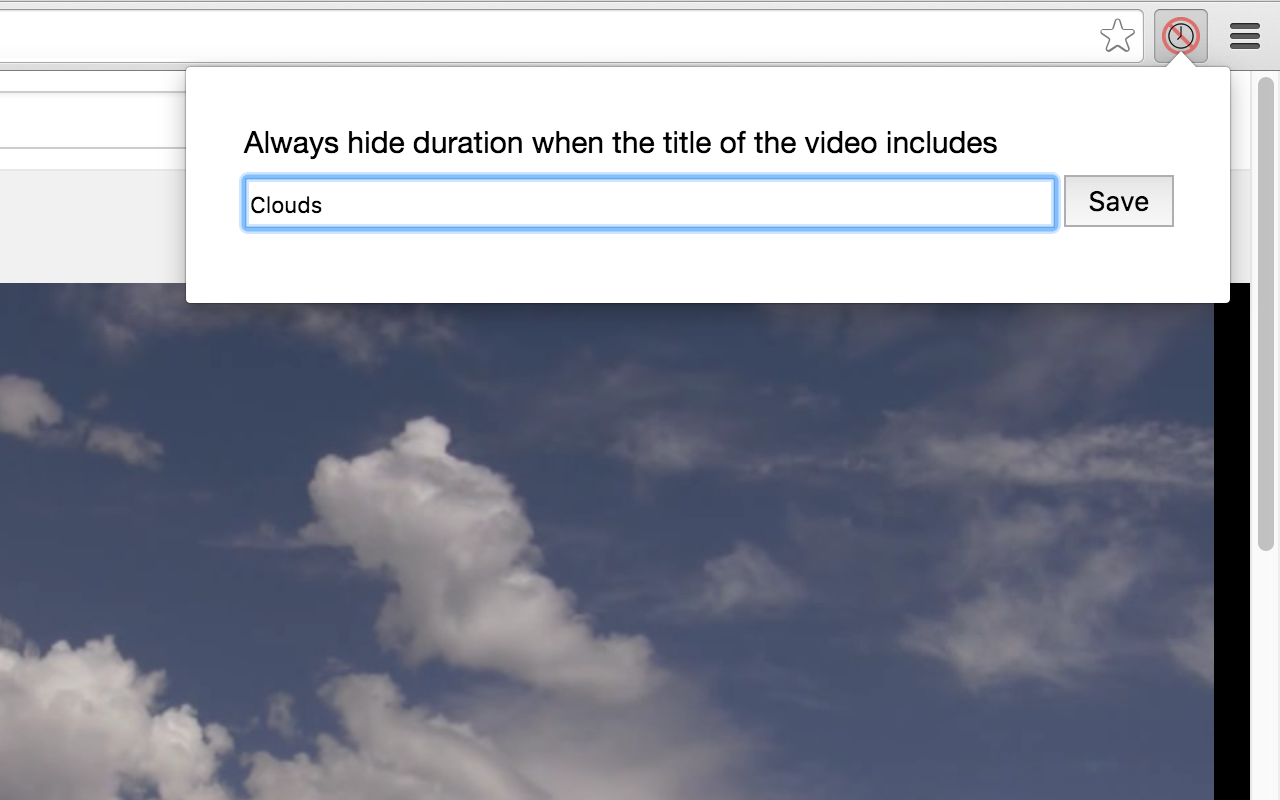 Hide video duration chrome谷歌浏览器插件_扩展第4张截图